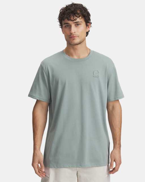 T-shirt épais tendance Curry pour hommes T-shirt épais tendance Curry pour hommes